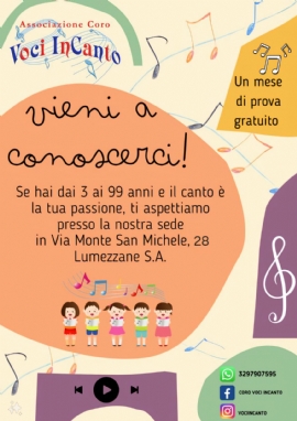 Vieni a conoscerci! Vieni a conoscerci!